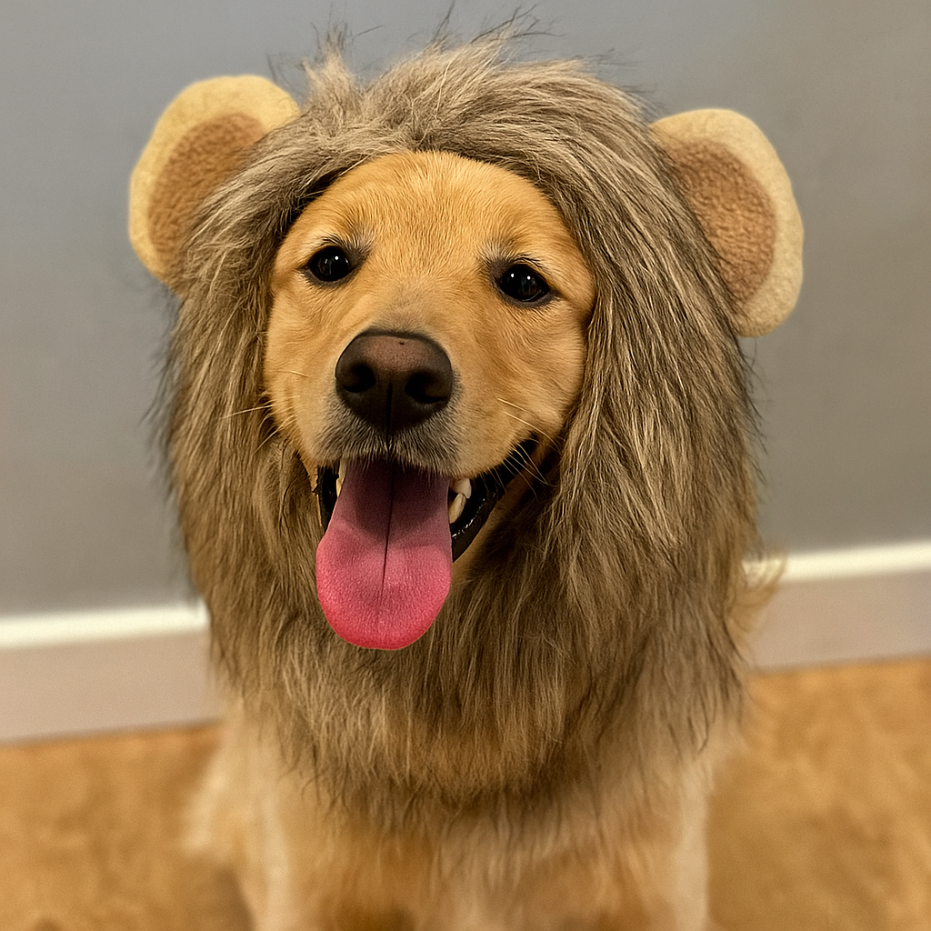 Adorable Lion Mane Pet Costume™