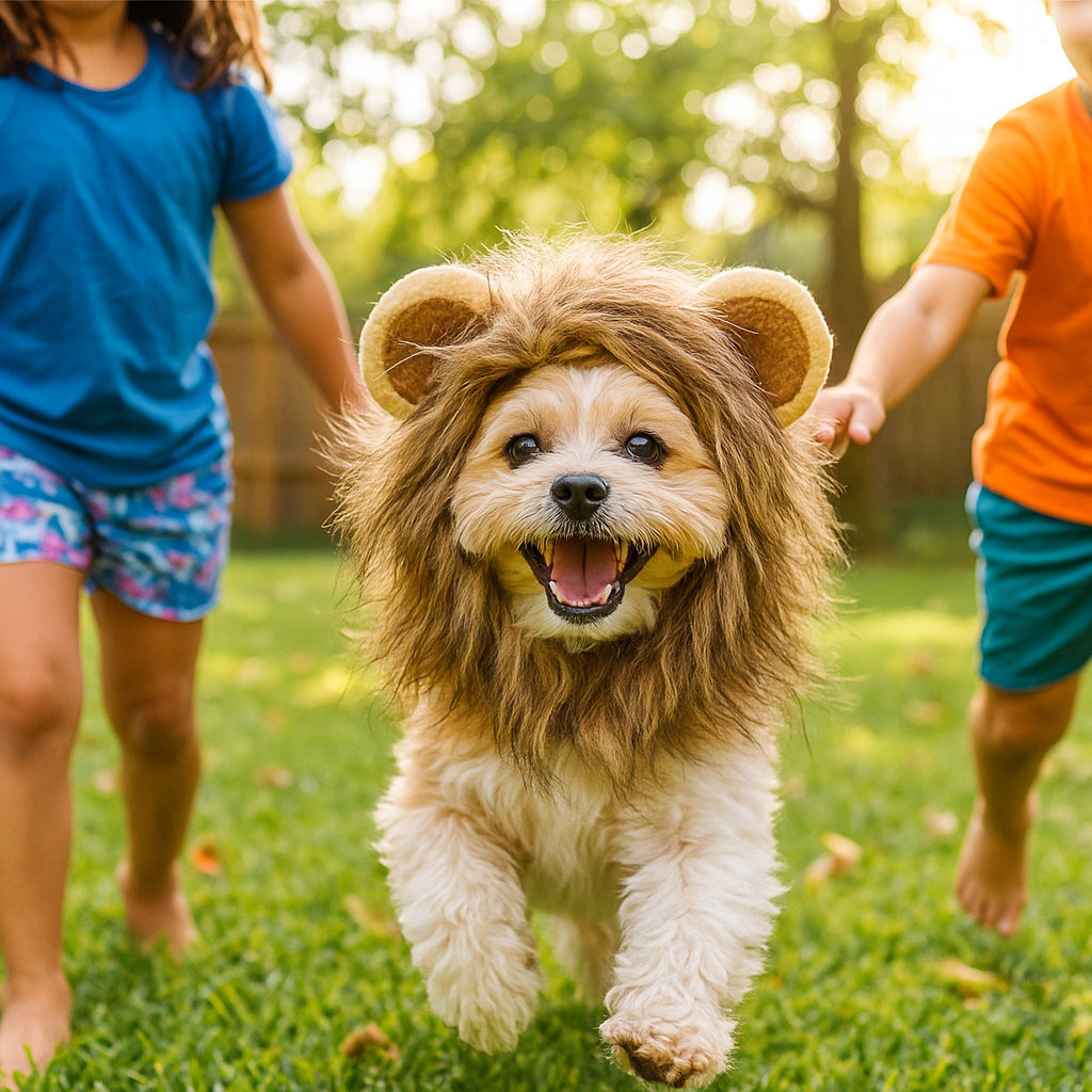 Adorable Lion Mane Pet Costume™